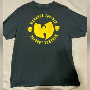 Marvel Wu Tang Wakanda Forever tee size XL